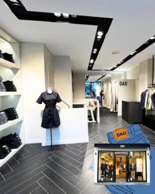 DAO a ouvert sa boutique parisienne ! 
On connaissait cette marque de denim, qui avait lancé son premier jean en lin français. Elle avait ouvert une boutique à Nancy, ville dont elle est originaire. Désormais, vous pouvez retrouver toute la collection DAO et sa nouvelle équipe à Paris, au 88 rue de Rennes dans le 6ème.
Sur place vous trouverez un service ourlet à la mesure, qui permet de coudre vos ourlets sur place comme à Nancy.  @daodavy  #denim #madeinfrance #jean #paris06 #mode #fashion  #standwithukraine 💙💛