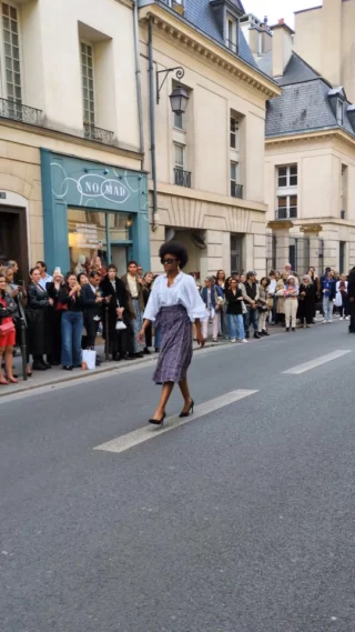 La mode est dans la rue, on le voit tout les jours, mais avec No Mad Paris la mode a pris la rue !
Le 22 mai 2025 le concept store du Marais a organisé un défilé de mode dans la rue de Turenne, Paris 4ᵉ devant le n°21 ou s'est installé cette boutique mutualisée qui présente des marques de mode éthique et durable. 
Deux facteurs ont permis cette belle réussite
<>le nombre important de marques qui ont permis d'imaginer de nombreuses tenues idéales pour la saison estivale qui débute et qui allaient composer ce défilé de rue, au coeur du quartier de la mode parisien
<>la présence de Vincent Mc Doom, qui a su réunir autour de lui une équipe de plus de 30 mannequins de différentes origines ethniques, morphologies, identités de genre et orientations et diriger ce show.  Nouveau post sur le blog 📝
Lien dans la bio 👆  📍 No Mad Paris - 21 rue de Turenne - Paris 04
@no.mad.paris
@vincent_mcdoom_d.a  Avec les marques suivantes:
@akimbaofficial @alamencia @alexrotin.andco @amekunty @atelierclaste_paris @baroudeuses.paris @cecance_ @dancefiber.paris @divineharmonie_officiel @djahanedesign @entoutcasparis @idy_paris @inad.creation @emmanuellejulliard @lorangeriedisabella @lo.neel @nuyhenn @pgspirit.paris @rousseur.collection @wooly_rouge @ylen_official  #mode #fashion #modeethique #modedurable #nomadparis #parislemarais #DéfiléNoMad #TurenneFashion #nomad #conceptstore  #standwithukraine 💙💛