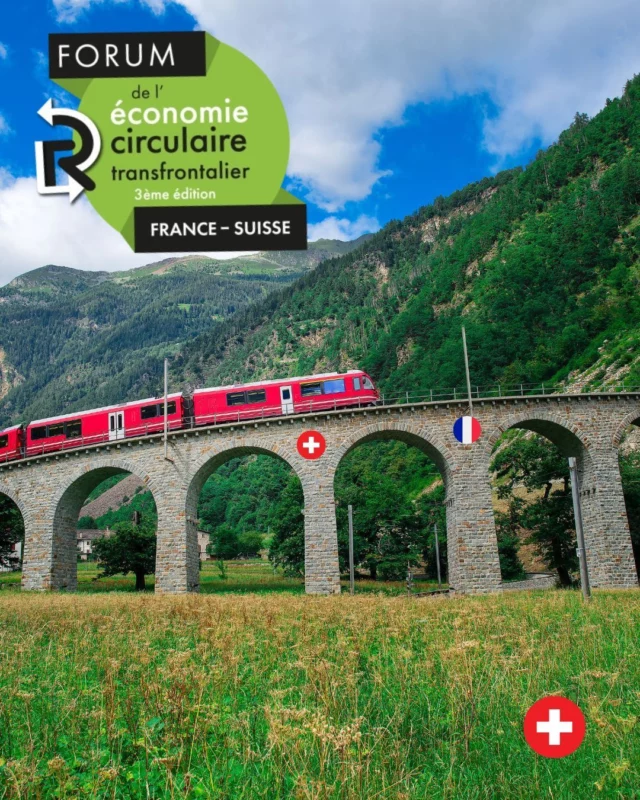 L’économie circulaire s'exprime aussi de manière transfrontalière ! 
Le Forum de l’économie circulaire transfrontalier, est un événement qui réunit porteurs de projet, start-ups, entreprises, acteurs publics et professionnels de l’économie circulaire Français et Suisses et qui se déroule à Thonon en septembre prochain. Le but est de réduire le gaspillage, optimiser l’utilisation des ressources et transformer nos déchets en ressources précieuses.
Thonon - Mardi 16 sept 2025 
pour en savoir + : Lien dans la bio 
 [ https://buff.ly/hQ7ZtRv ]  #economiecirculaire #upcycling #ecoresponsabilite #ÉconomieCirculaire #TransitionÉcologique #IndustrieDurable #FECT  @myvaud 
@genilem.ch 
@villedethonon  #standwithukraine 💙💛