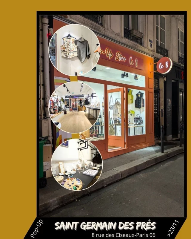 L'artisanat premium brille à Saint Germain des Prés !  C’est grâce à un travail de curation soigné effectué par @popupsochic, que l'on peut aller à la rencontre de plusieurs marques qui viennent montrer au coeur de Saint Germain des Prés que ce quartier est toujours d'actualité pour montrer les atouts du travail de la main, des savoir-faire et de la création. On ne peut s'installer rue des Ciseaux sans proposer un travail pointu !
Alors du gilet bistrot pour homme et femme, savamment travaillé par Laurence Barataud, classique ou moderne, @laurencebarataud_paris 
à la maille en alpaga, légère et douce imaginée par Claudia Paz qui les fabrique dans de petits ateliers en Bolivie, @claudiapazparis 
en passant par la maroquinerie, d'Atelier MWB à la douce poésie des couleurs, @atelier_mwb, 
sans oublier: 
les bijoux de @baladinejoaillerie, 
la céramique de @lisemeillan, 
les parfums de @parfums137,
le choix est vaste et cela sans avoir besoin de se perdre dans un grand magasin.  8 rue des ciseaux - Paris 06 - Jusqu'au 23/11
#popup #consceptstore #saintgermaindespres #gilet #waistcoat #knitwear #maille #alpaga #alpaca #bijou #céramique #deco #popupstoreparis #sustainablefashion #modeecoresponsable #paris6 #paris7 #parisianstyle #createurfrancais  [source : Lapromessedunstyle.fr] 
[ Merci à Aldo Rythme et Elvire Tuelle, de porter les modèles présentés ]  #standwithukraine 💙💛